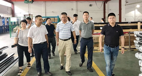 省委督查室調(diào)研安特創(chuàng)業(yè)孵化園